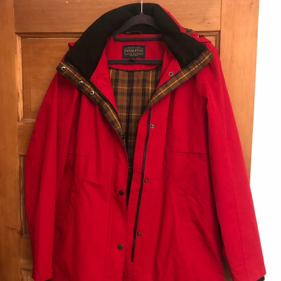 COPY - NWT Pendleton Waterproof Breathable Rain Trail Jacket with Hidden Hood - Picture 3 of 9